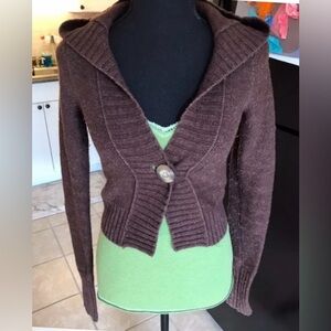 Y2k Abercrombie Bella swan alt cardigan